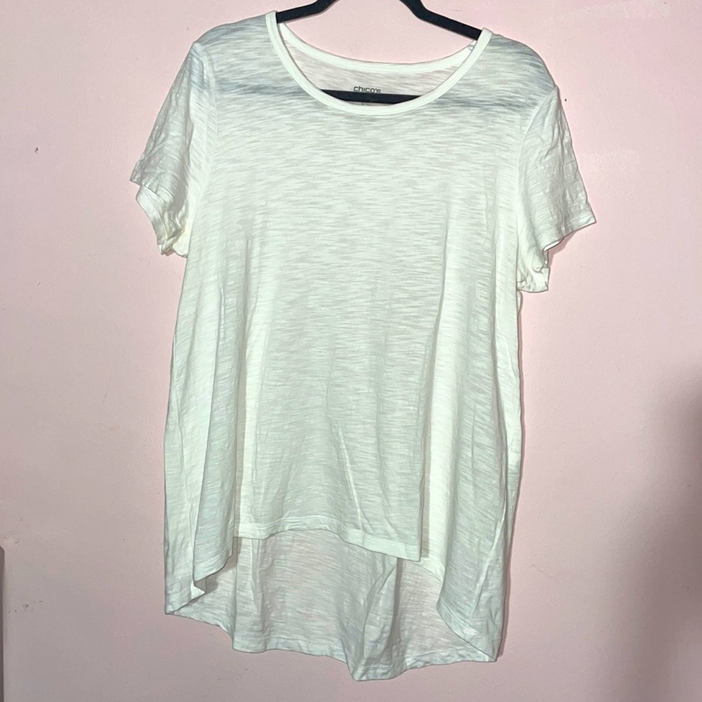 Chicos the ultimate tee size 2  white color
